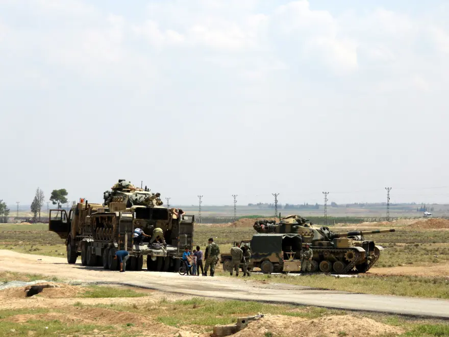 Suriye sınırında askeri hareketlilik 6
