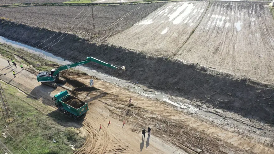 Edirne’de taşkınlara karşı dere ıslahı 2 Edirne’de taşkınlara karşı dere ıslahı 2