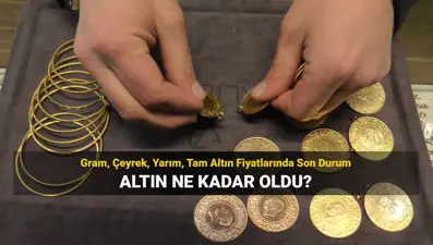 Altın yükseliyor mu, düşüyor mu? 9 Ekim altın fiyatları canlı: Gram altın kaç TL oldu?