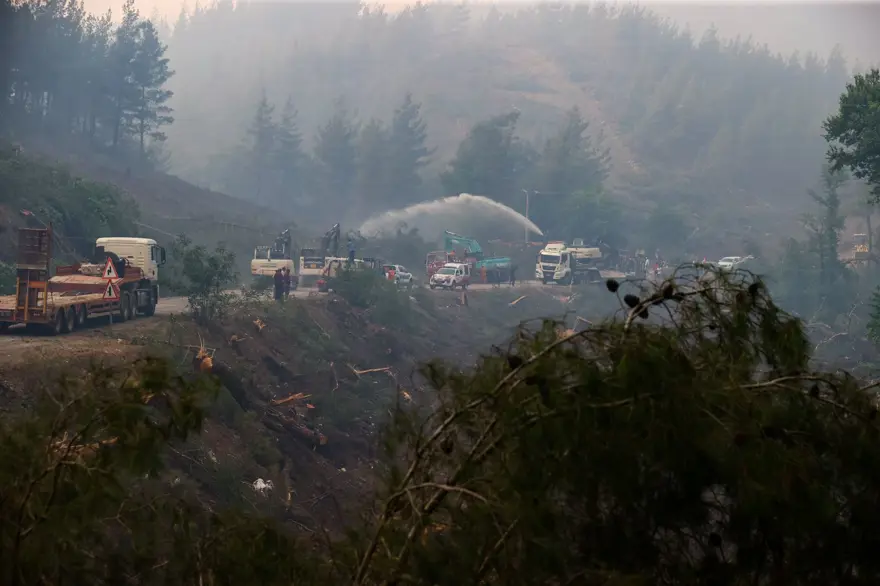 Cumhurbaşkanı Erdoğan: Marmaris'teki orman yangını büyük oranda kontrol altında 75