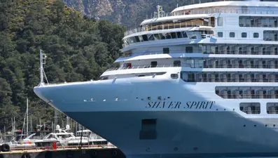 Marmaris’e sezonun ilk kruvaziyeri geldi