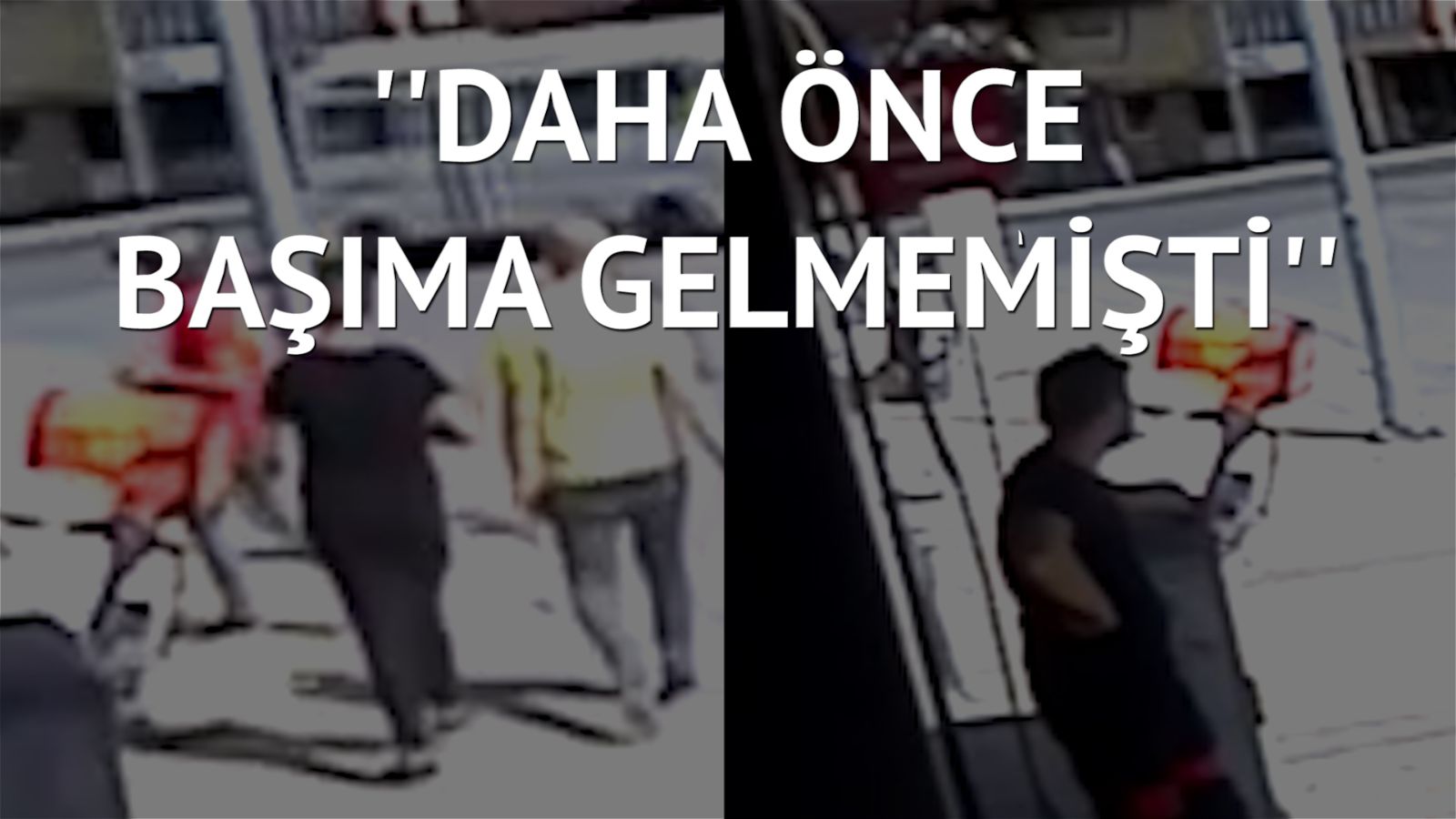 Bir anlık dalgınlık kuryeye pahalıya mal oldu