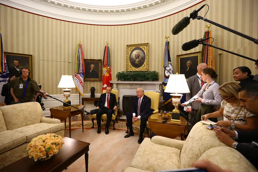 Erdoğan ve Trump ilk kez buluştu 31