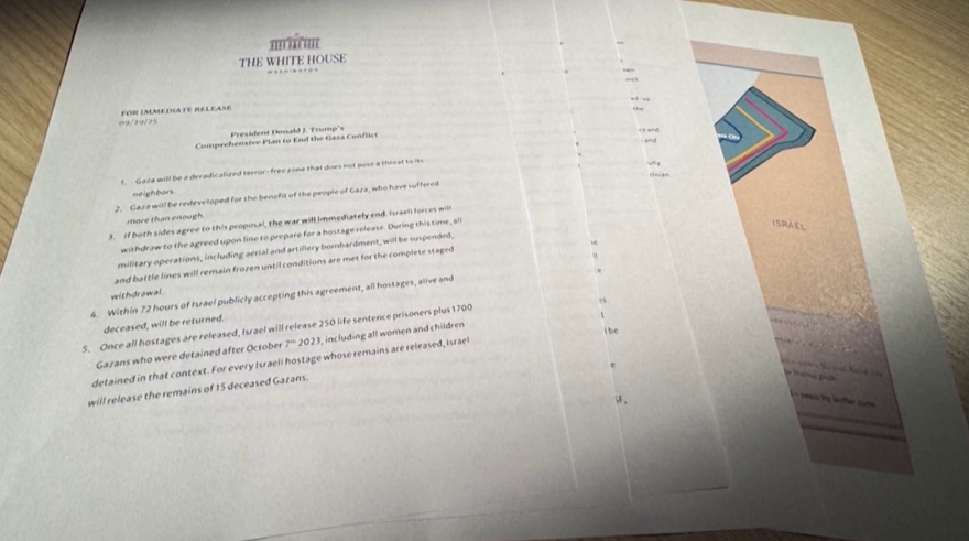 Madde madde Trump'ın Gazze planı 1