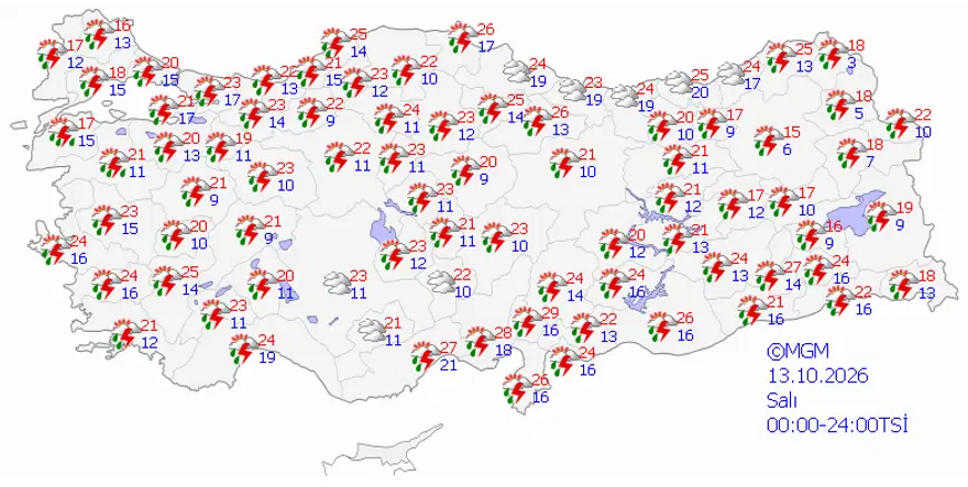 HAVA SICAKLIĞI DÜŞECEK 1