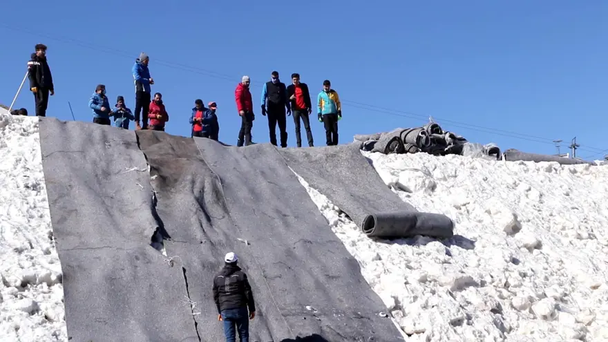 Palandöken, Alpler'de uygulanan 'kar saklama' uygulamasıyla kayak sezonunu Kasım ayında açacak 10