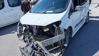 Van Erciş'te trafik kazası: 1 yaralı