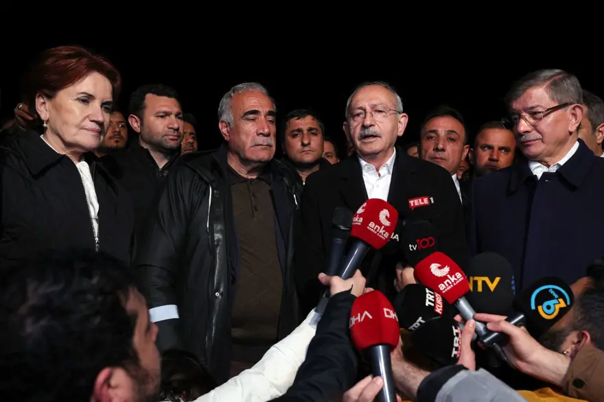 Kılıçdaroğlu, Akşener ve Davutoğlu selin vurduğu Şanlıurfa'da 1