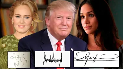 Meghan Markle’ın imzası güven eksikliğine işaret (Ünlülerin sıra dışı kişiliklerini yansıtan imzaları)