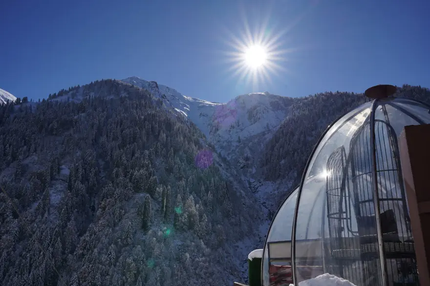 Ayder Yaylası'nda sonbahar ve kış birleşince ortaya kartpostallık görüntüler çıktı 1 Ayder Yaylası'nda sonbahar ve kış birleşince ortaya kartpostallık görüntüler çıktı 1