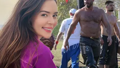 Yeni rolü için 20 kilo almıştı: Berk Oktay'a eşi Yıldız Çağrı Atiksoy'dan yorum