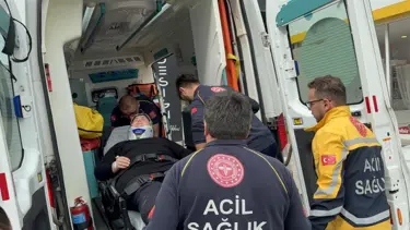 Samsun'da dolmuş kaza yaptı: İki yaralı