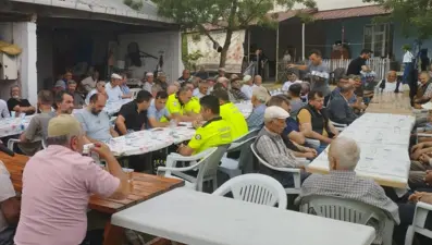 Görevi başında hayatını haybeden polis için mevlit okutuldu