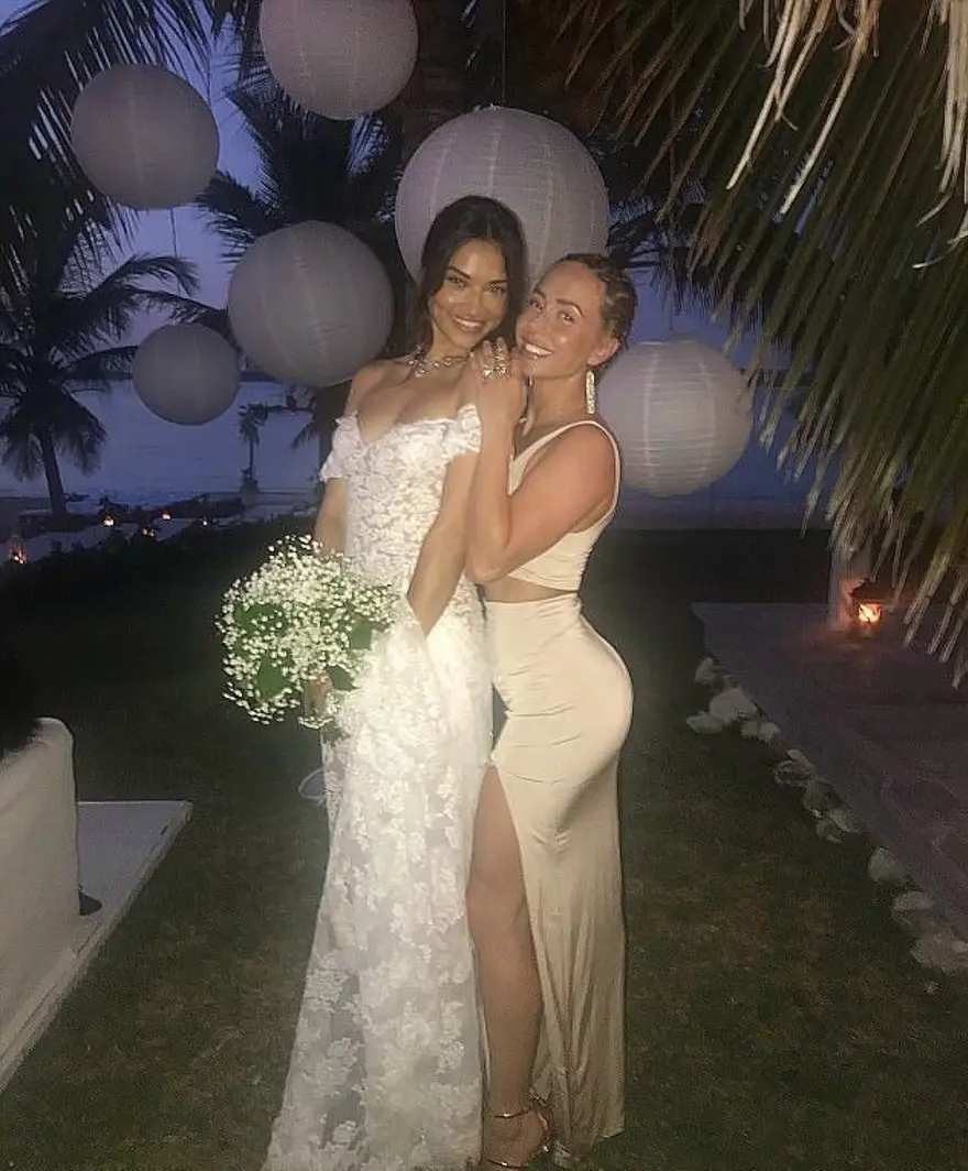 Shanina Shaik plaj düğünüyle evlendi 6