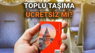 15 Temmuz Salı toplu taşıma ücretsiz mi? Bugün otobüs, metro, metrobüs, marmaray, tramvay ve vapurlar bedava mı?