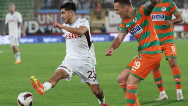 Trabzonspor ile Alanyaspor 17. randevuda
