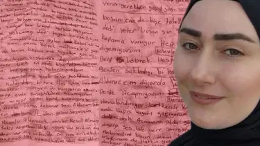 Yoğun bakımda olan Emine'nin yaşadığı dehşet not kağıtlarında