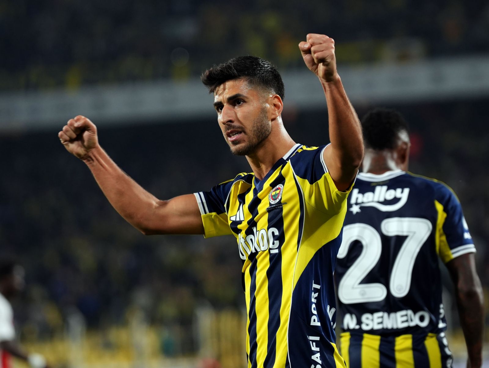 Marco Asensio, Süper Lig'de 2. golünü attı