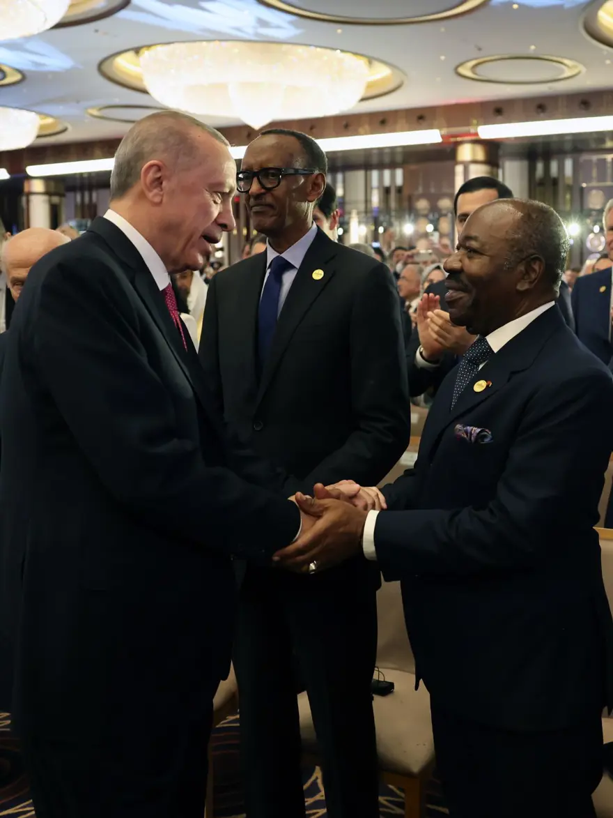 Cumhurbaşkanı Erdoğan için Beştepe'de tören 17