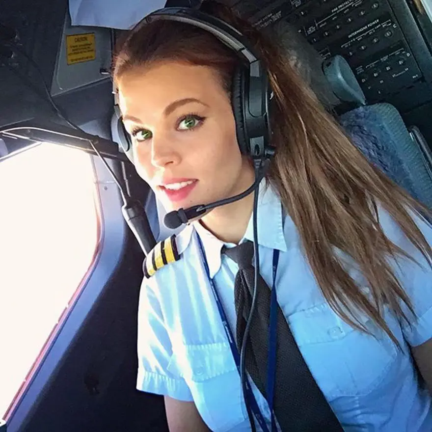 Malin Rydqvist, instagram fenomeni pilotlar, fenomen pilotlar, gezgin pilotlar, kokpit fotoğrafları, uçaktan çekilmiş fotoğraflar 
