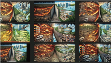 ChatGPT’ye yanan şehir çizdirdi, Los Angeles’ı ateşe verdi