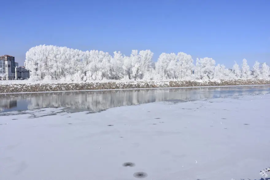 Sivas buz kesti: Kızılırmak Nehri kısmen dondu 13 Sivas buz kesti: Kızılırmak Nehri kısmen dondu 13