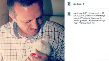 Cumhurbaşkanı Erdoğan'dan 'tbt' etiketli paylaşım