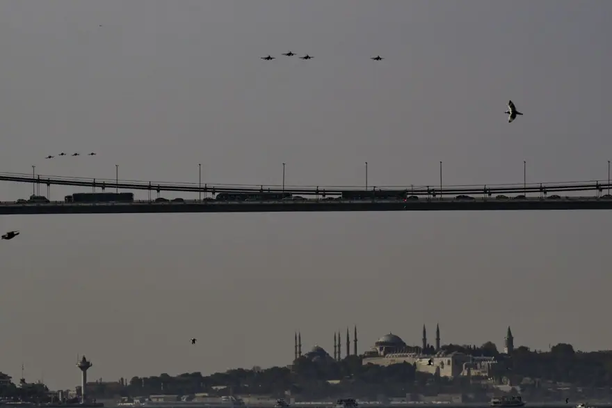 Türk Yıldızları ve SOLOTÜRK 100. yıl için İstanbul semalarında 26