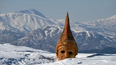 Nemrut Dağı bu yıl yaklaşık 165 bin turisti ağırladı