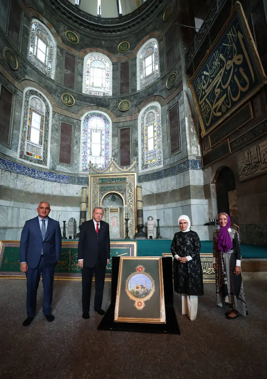 Ayasofya'da 86 yıl sonra ilk namaz 7 Ayasofya'da 86 yıl sonra ilk namaz 7