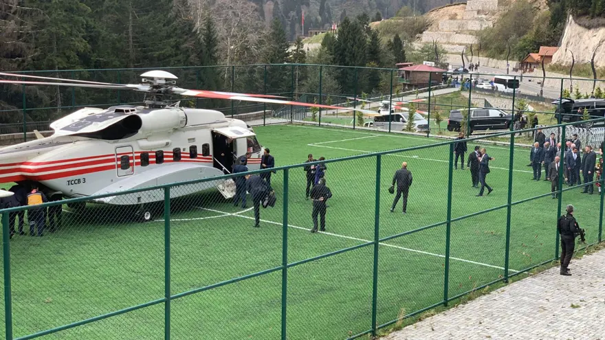 Cumhurbaşkanı Erdoğan, Ayder Yaylası'nda inceleme yaptı 3
