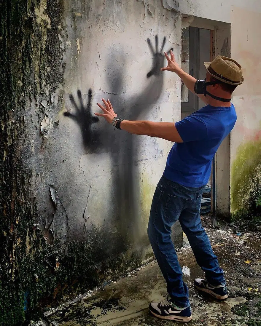 Fransız sokak sanatçısından 3 boyutlu grafitiler 29