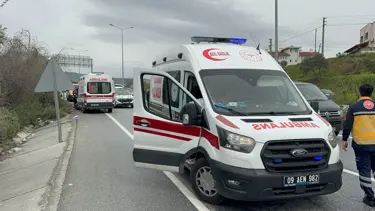 Otomobil şarampole yuvarlandı: 7 kişi yaralı