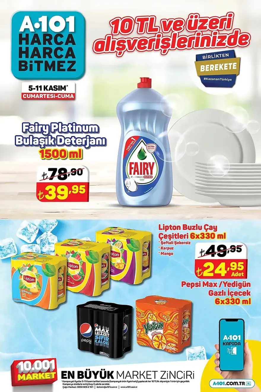 A101 market yeni indirimli aktüel ürünler kataloğu (5-11 Kasım A101 markette bu haftanın indirimli ürünleri ) 2