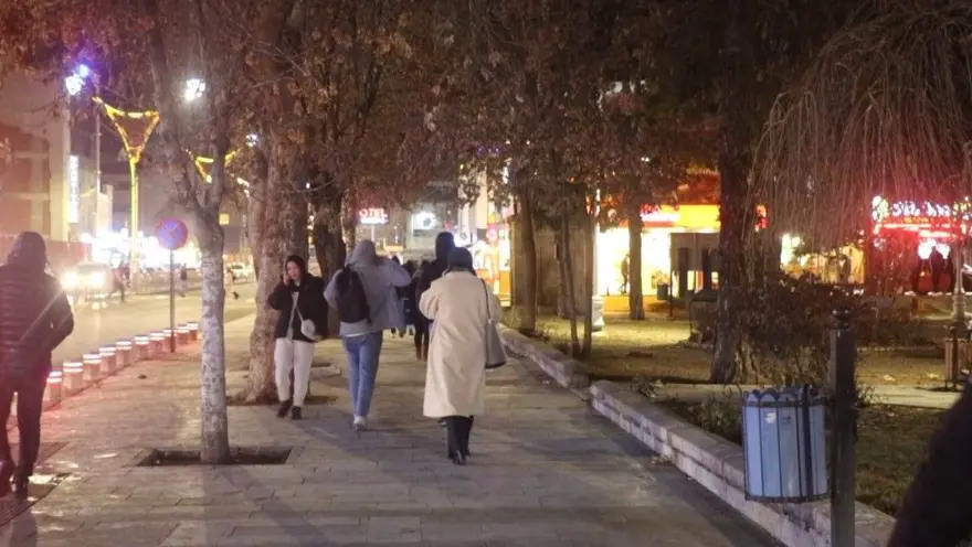 Erzincan'da karga istilası sürüyor! Saat 16-20 arası binlercesi akın ediyor! 1