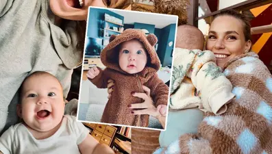 Aslı Enver kızı Elay'ın yüzünü ilk kez gösterdi