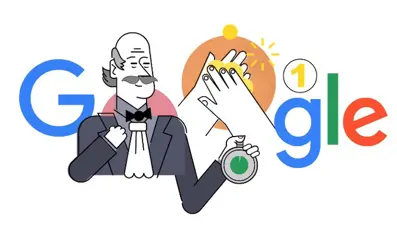 Google, Ignaz Semmelweis'i Doodle yaptı