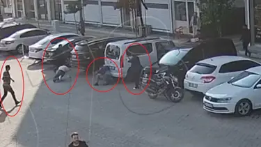 Saldırıya uğrayan kocasını tabanca doğrultarak kurtardı