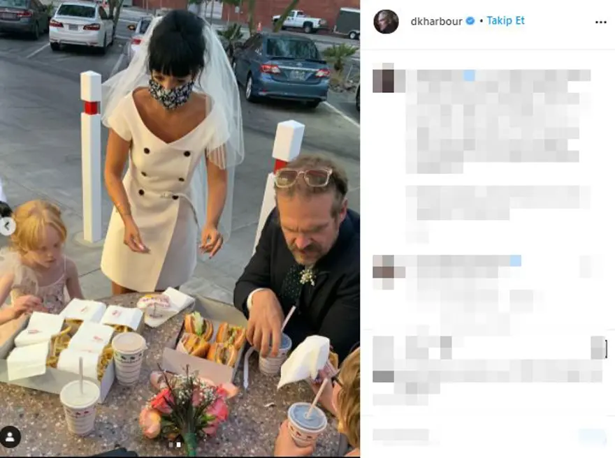 Lily Allen ile David Harbour evlendi 3