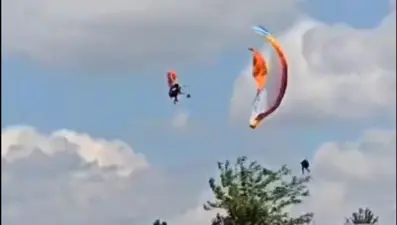 Yamaç paraşütü can aldı: Kazadan yeni görüntüler ortaya çıktı