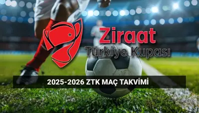ZTK maç takvimi 2025-2026: Ziraat Türkiye Kupası eleme maçları ne zaman?