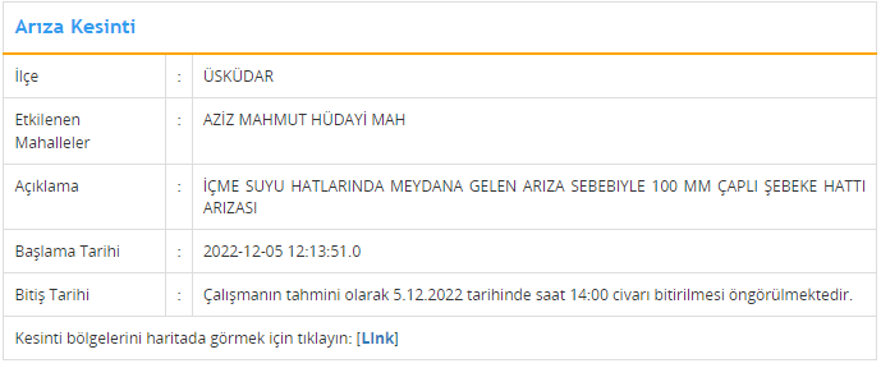 İstanbul'un 4 ilçesinde su kesintisi: 5 saat su kesintisi yaşanacak (5 Aralık İSKİ planlı su kesintisi listesi) 2 İstanbul'un 4 ilçesinde su kesintisi: 5 saat su kesintisi yaşanacak (5 Aralık İSKİ planlı su kesintisi listesi) 2