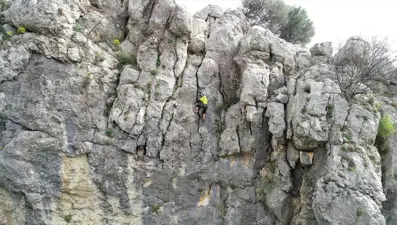Dağcıların Çukurova'daki tırmanış rotası: Kapıkaya Kanyonu
