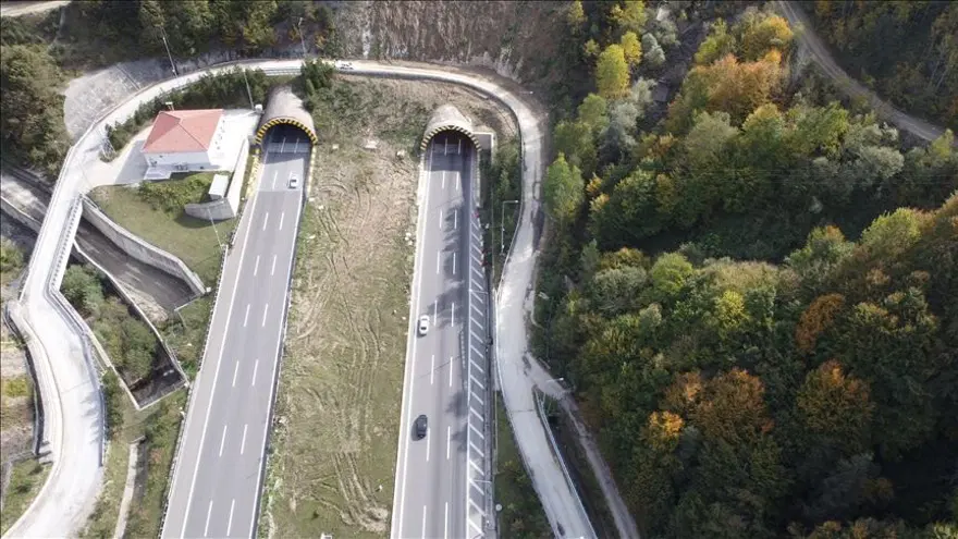 Bolu Dağı Tüneli 70 metre uzatılacak 2 Bolu Dağı Tüneli 70 metre uzatılacak 2