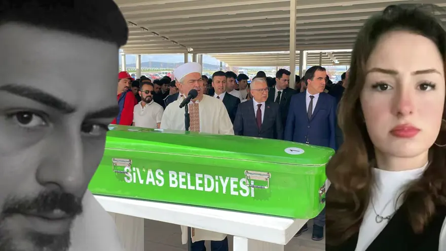 Vahşice öldürülen iki kardeş son yolculuklarına uğurlandı 