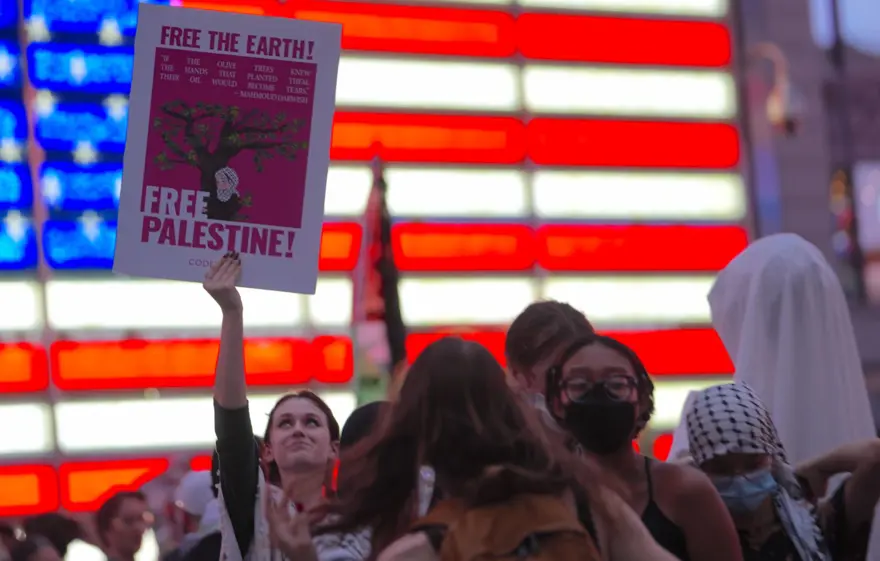 New York sokaklarına Netanyahu karşıtı protesto damga vurdu 7