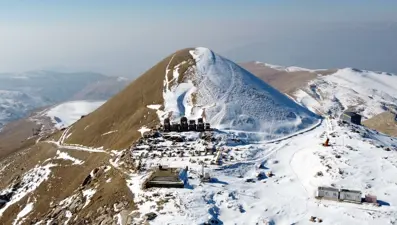 Nemrut Dağı'nda olağan dışı kış