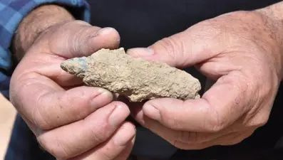 İzmir'de 8 bin 500 yıllık el aleti bulundu