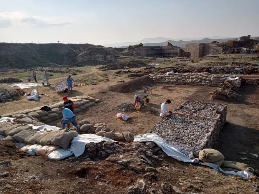 Gordion Antik Kenti'nin isminin geçtiği ilk yazıt bulundu Gordion Antik Kenti'nin isminin geçtiği ilk yazıt bulundu