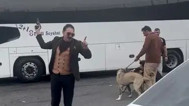 15 Temmuz Demokrasi Otogarı’nda etrafa küfürler savurup, silahla havaya ateş açtı